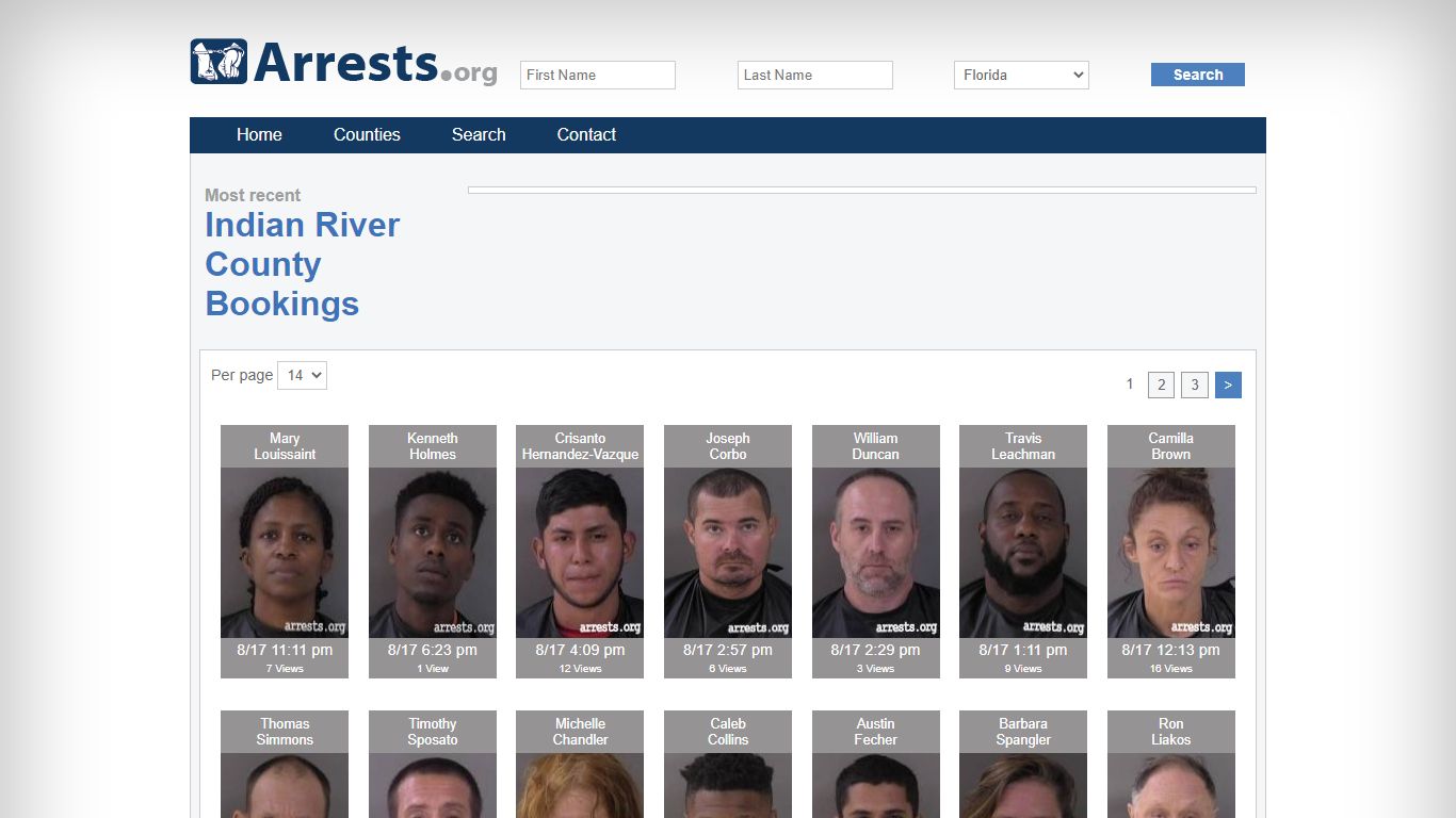 Indian River County Arrests and Inmate Search